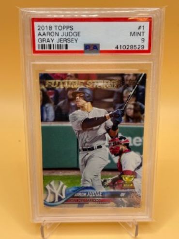 2018 Topps Aaron Judge Future Stars PSA 9